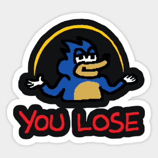 You Lose Sticker